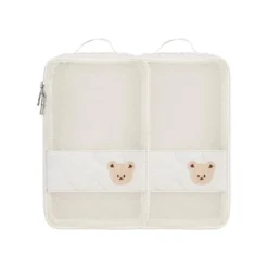 Itopfox 2-Pack Waterproof Diaper Organizer Pouches With Mesh Bag, Reusable And Washable For Cloth Diapers, White -Itopfox Shop GUEST f064227f 7b20 48d8 b69a d0fe2f4387f6