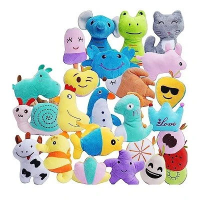 Itopfox 26-Piece Dog Toy Set With Squeakers, Assorted Plush Shapes For Small & Medium Dogs, Fun Interactive Playtime 7 Itopfox 26-Piece Dog Toy Set With Squeakers, Assorted Plush Shapes For Small & Medium Dogs, Fun Interactive Playtime - Image 7