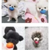 Itopfox Smile Face Squeaky Dog Toys, Soft Latex Squeak Balls For Small Dogs & Puppies, Fun Chew Toy Set Of 6, Non-Toxic & Easy To Clean