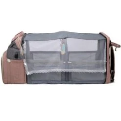 Itopfox Pink Diaper Backpack With Changing Station, Large Capacity Baby Bag For Travel, Includes Insulated Pockets & USB Port -Itopfox Shop GUEST f3d40220 0a0c 4e1b ae99 5fea765fcfd5