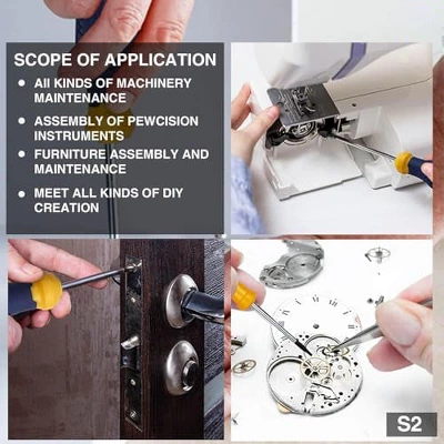 Itopfox Magnetic Screwdriver Set 66-Piece, S2 Alloy Steel, Includes Slotted/Phillips/Torx Mini Precision Screwdrivers, Replaceable Bits With Toolbox 1 Itopfox Magnetic Screwdriver Set 66-Piece, S2 Alloy Steel, Includes Slotted/Phillips/Torx Mini Precision Screwdrivers, Replaceable Bits With Toolbox