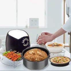 Itopfox 9 Inch Air Fryer Accessories Set With Cupcake Pan, Pizza Pan, Silicone Baking Cup, Recipe Cookbook For 5.3Qt - 6.8Qt Air Fryers 12 Itopfox 9 Inch Air Fryer Accessories Set With Cupcake Pan, Pizza Pan, Silicone Baking Cup, Recipe Cookbook For 5.3Qt - 6.8Qt Air Fryers -Itopfox Shop GUEST f6896737 5952 4545 a601 5077f837d673