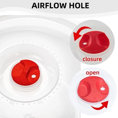 Itopfox 3-Piece Microwave-Safe Bowl Set With Lids & Steamer Rack, BPA-Free Soup & Ramen Cookware For Kitchen, Office, Dorm - Nesting Design 3 Itopfox 3-Piece Microwave-Safe Bowl Set With Lids & Steamer Rack, BPA-Free Soup & Ramen Cookware For Kitchen, Office, Dorm - Nesting Design - Image 3