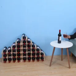 Itopfox Wooden Stackable Wine Rack For Countertop Or Floor - Freestanding Cabinet Holds 20 Bottles -Itopfox Shop GUEST f943e33c d769 4647 9f8d ba2c7ec08e89