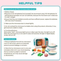 Itopfox Microwave Toy Kitchen Play Set With Electronic Oven, Play Food Cookware & Utensils For Kids Fun Pretend Cooking Learning Toy For Girls & Boys -Itopfox Shop GUEST fa573e69 24c2 4d52 9778 03974f6ff52e