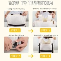 Itopfox Convertible Diaper Backpack Tote For Moms, Multi-Functional Travel Bag With 14 Pockets, Waterproof & Durable -Itopfox Shop GUEST fcfbf692 53f0 4351 b0b2 77054ccdc0bc