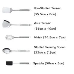 Itopfox 11-Piece Stainless Steel Kitchen Utensil Set With Spatula, Nonstick Cookware Gadgets For Cooking, Baking, And Serving -Itopfox Shop GUEST ffde74ab 76da 4313 b10c cb11f872d18a