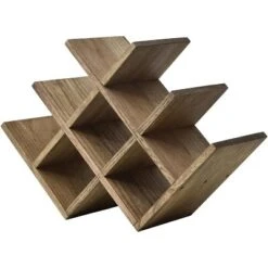 Itopfox 8-Bottle Countertop Wine Rack, Wooden 3-Tier Wine Bottle Holder For Bar Table, Wine Cabinet, Free Standing Display And Storage Shelves Brown 17 Itopfox 8-Bottle Countertop Wine Rack, Wooden 3-Tier Wine Bottle Holder For Bar Table, Wine Cabinet, Free Standing Display And Storage Shelves Brown -Itopfox Shop GUEST fff53ad5 1840 45b6 baaf e26fdeef5cfd