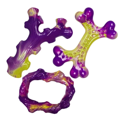 Itopfox Tough Dog Toys For Aggressive Chewers 3 Pack, Indestructible Dog Toy For Large Dogs, Bacon Flavored, Keeps Dogs Busy 7 Itopfox Tough Dog Toys For Aggressive Chewers 3 Pack, Indestructible Dog Toy For Large Dogs, Bacon Flavored, Keeps Dogs Busy - Image 7